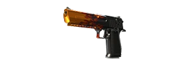 Desert Eagle Blaze pistool skin uit CS2.