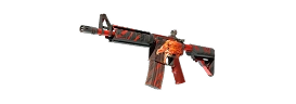 M4A4 Howl wapen skin uit Counter-Strike 2.